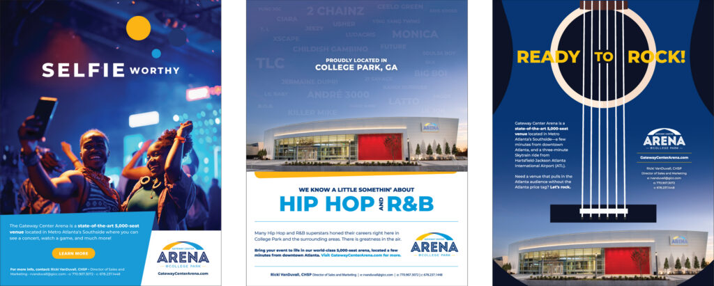 Gateway Arena Music Ads