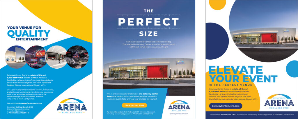 Gateway Arena Servies Ads